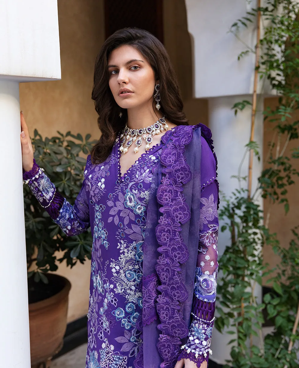 Republic Womenswear | Amaani - Eid Luxury Lawn 2023 | D7-B- LINARIA