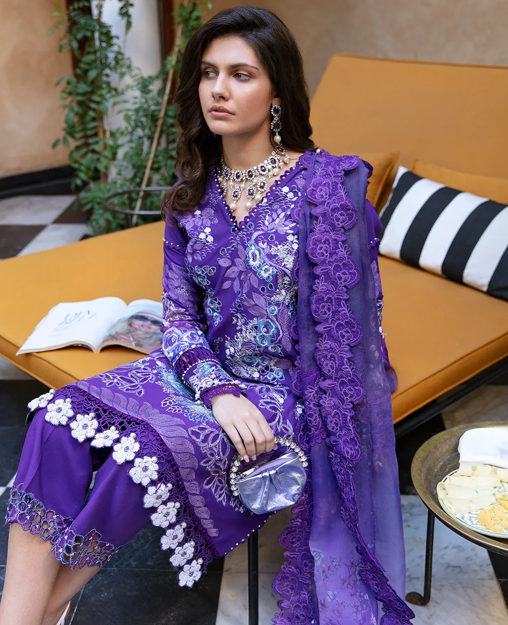 Republic Womenswear | Amaani - Eid Luxury Lawn 2023 | D7-B- LINARIA