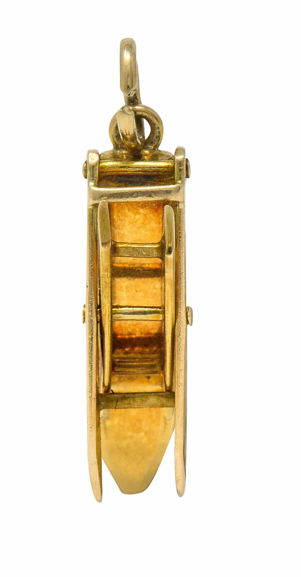 Retro 14 Karat Gold Collapsible Ironing Board Charm