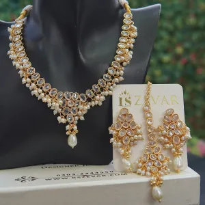 Reverse Zirconia Partywear Ghini Set