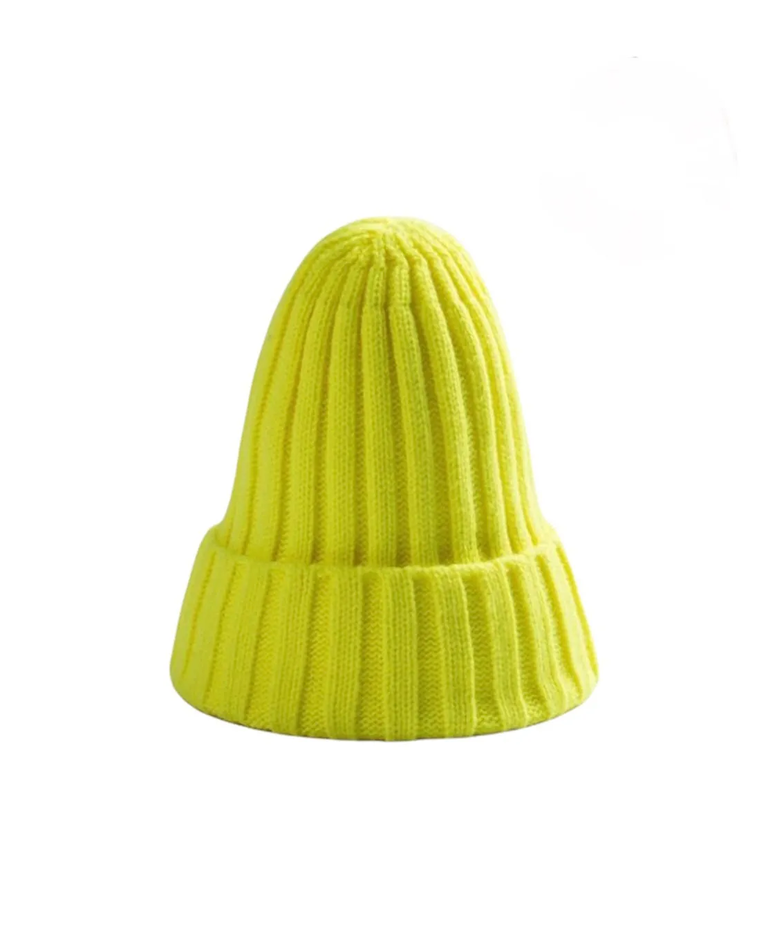 Ribbed Beanie Hat Acanalado Lana Gorro Tejido Bonete Hipsters Skaters Hip Hop Moda