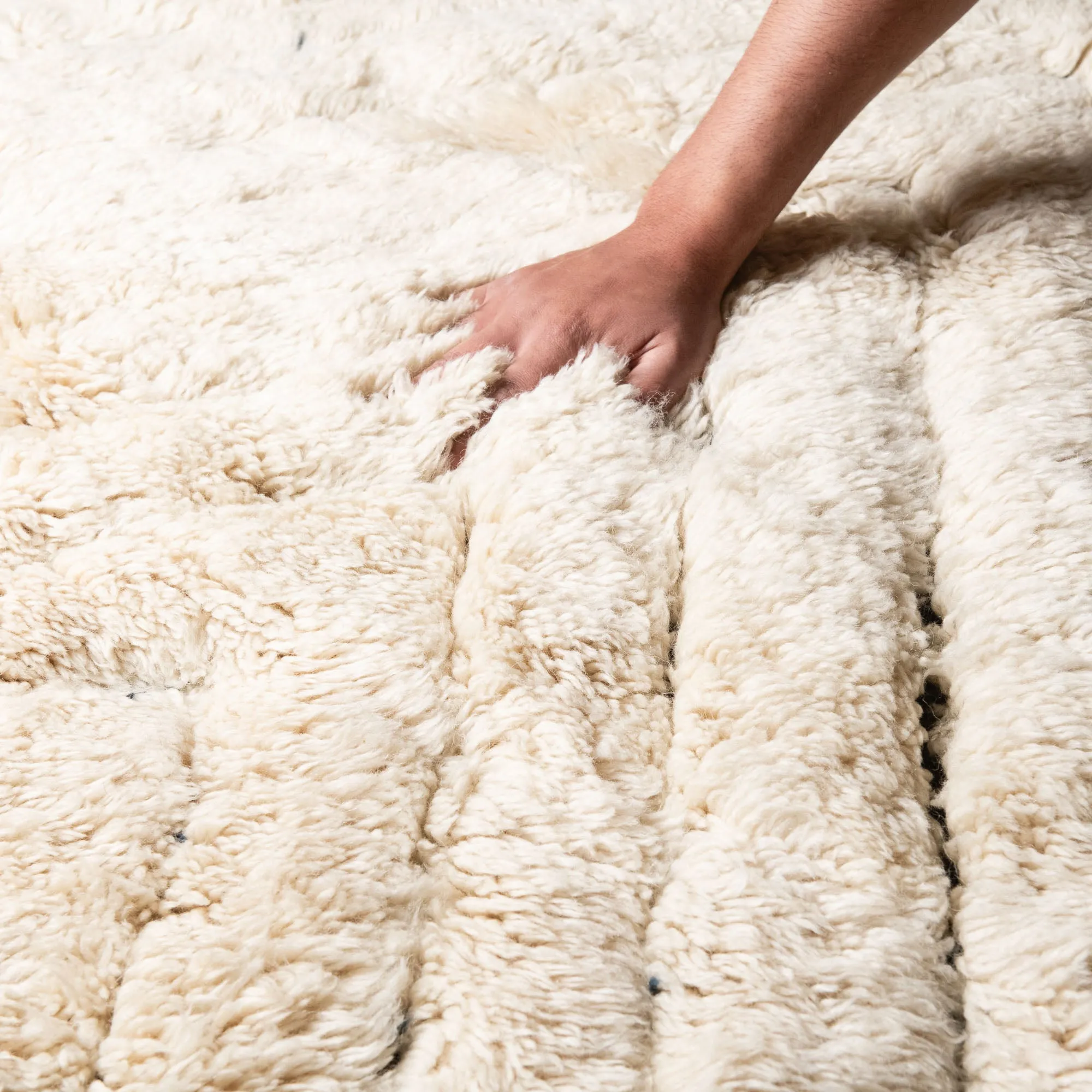 Ripples - Luxury Shag Moroccan Rug