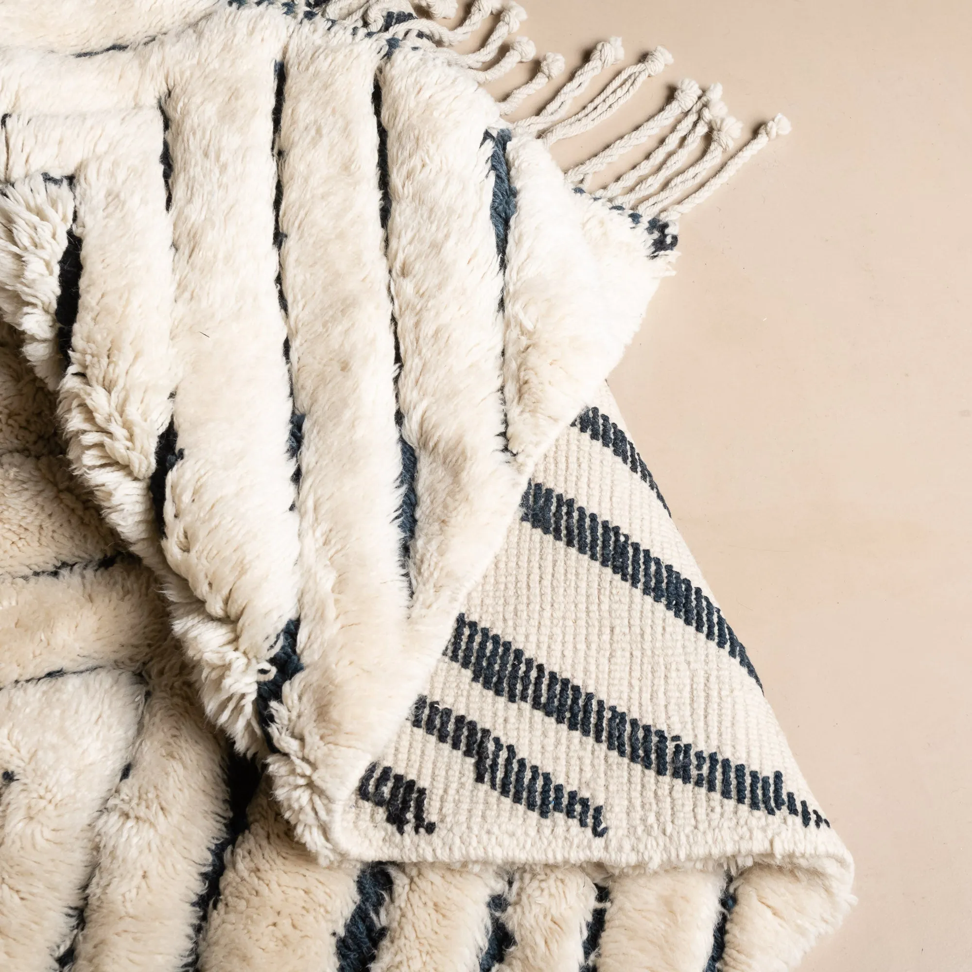 Ripples - Luxury Shag Moroccan Rug