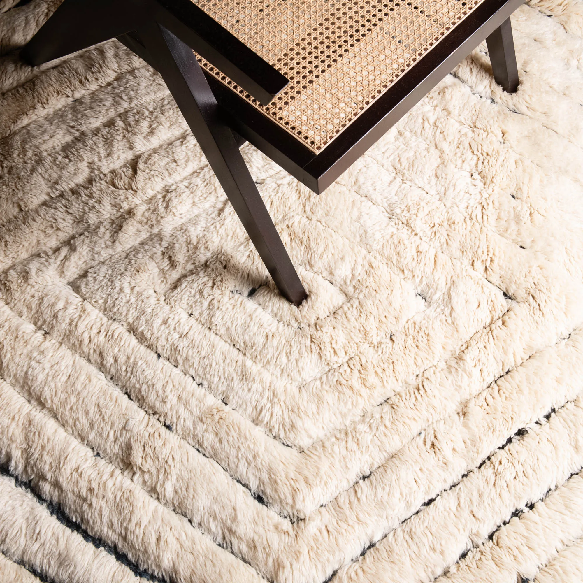 Ripples - Luxury Shag Moroccan Rug
