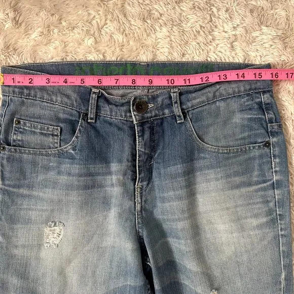 Roberto Cavalli Devils Large Vintage Y2k Jeans Slouchy Loose Straight Leg Denim