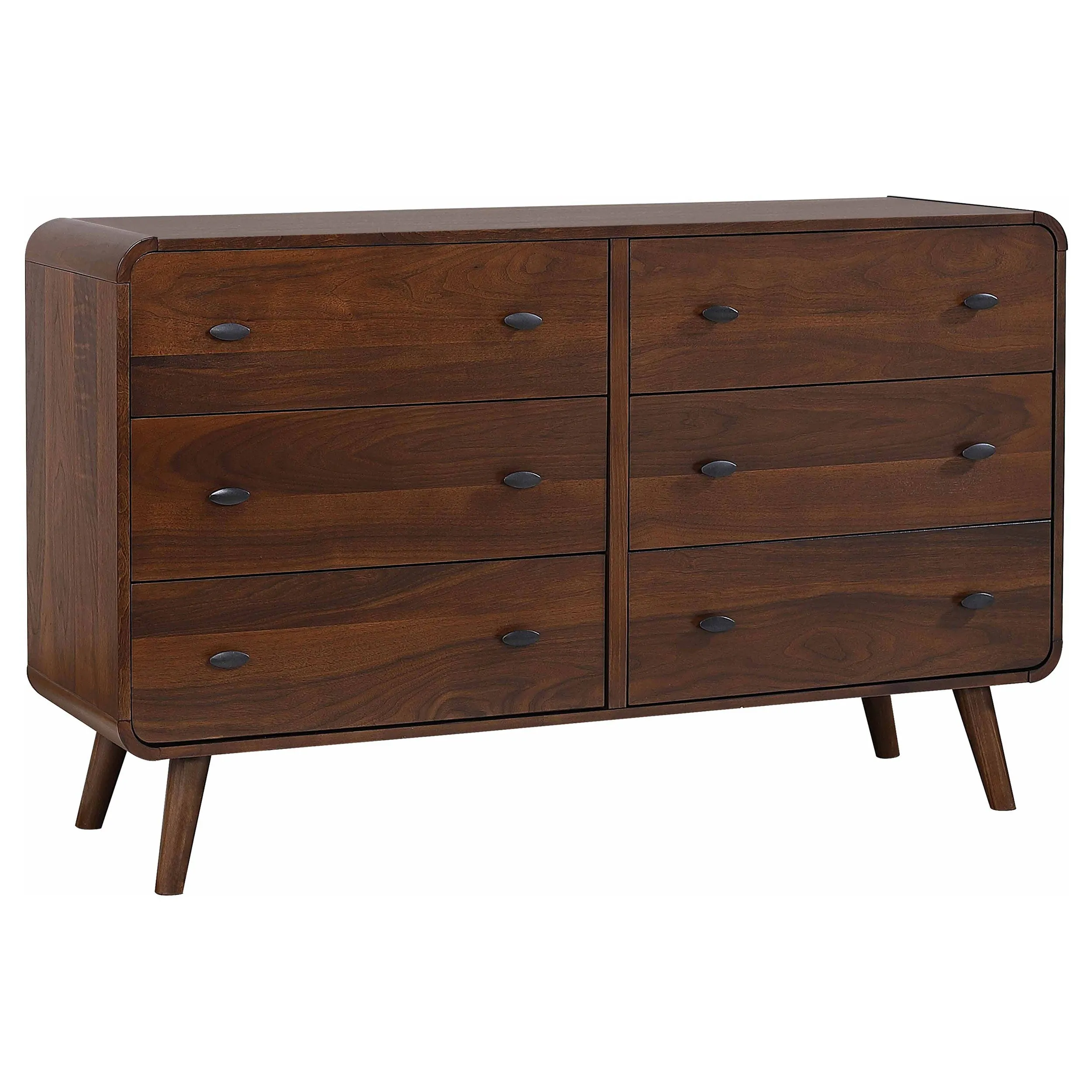 Robyn 4-piece Full Bedroom Set Dark Walnut