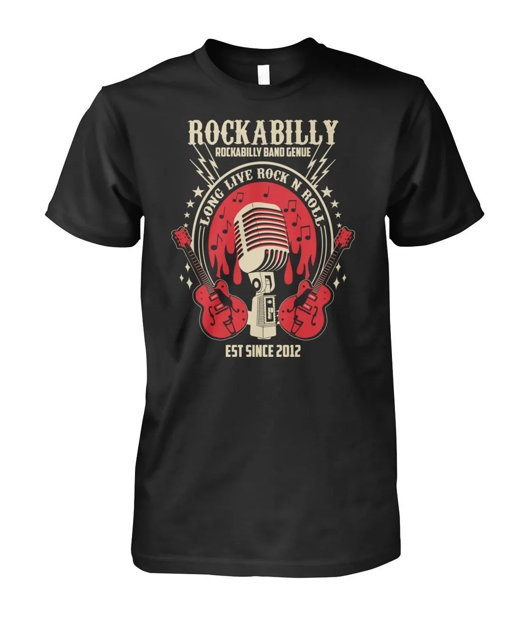 Rockabilly Unisex Cotton Tee