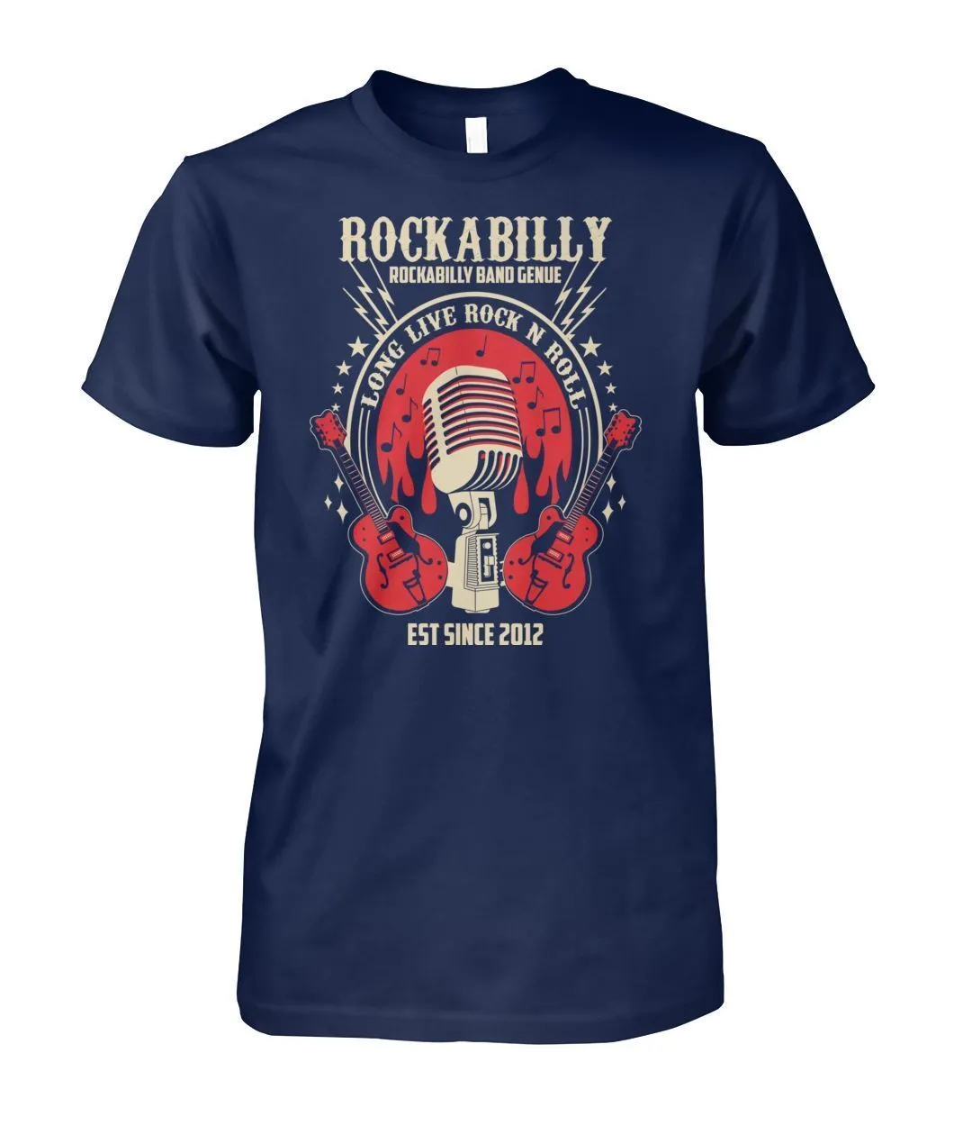 Rockabilly Unisex Cotton Tee