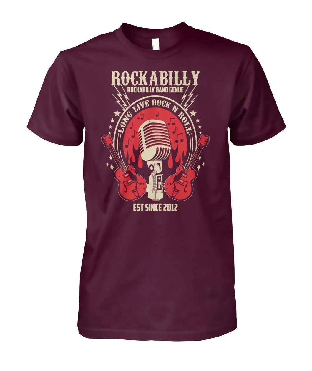 Rockabilly Unisex Cotton Tee