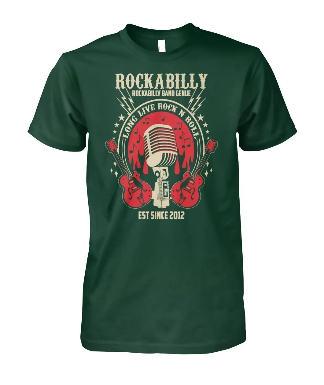 Rockabilly Unisex Cotton Tee