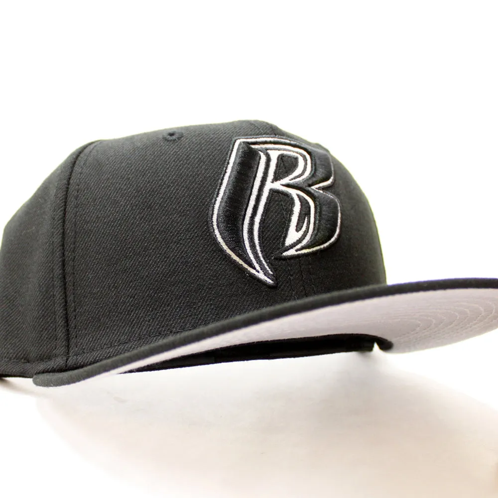 Ruff Ryders New Era 59Fifty Fitted Hat (Black Gray Under Brim)