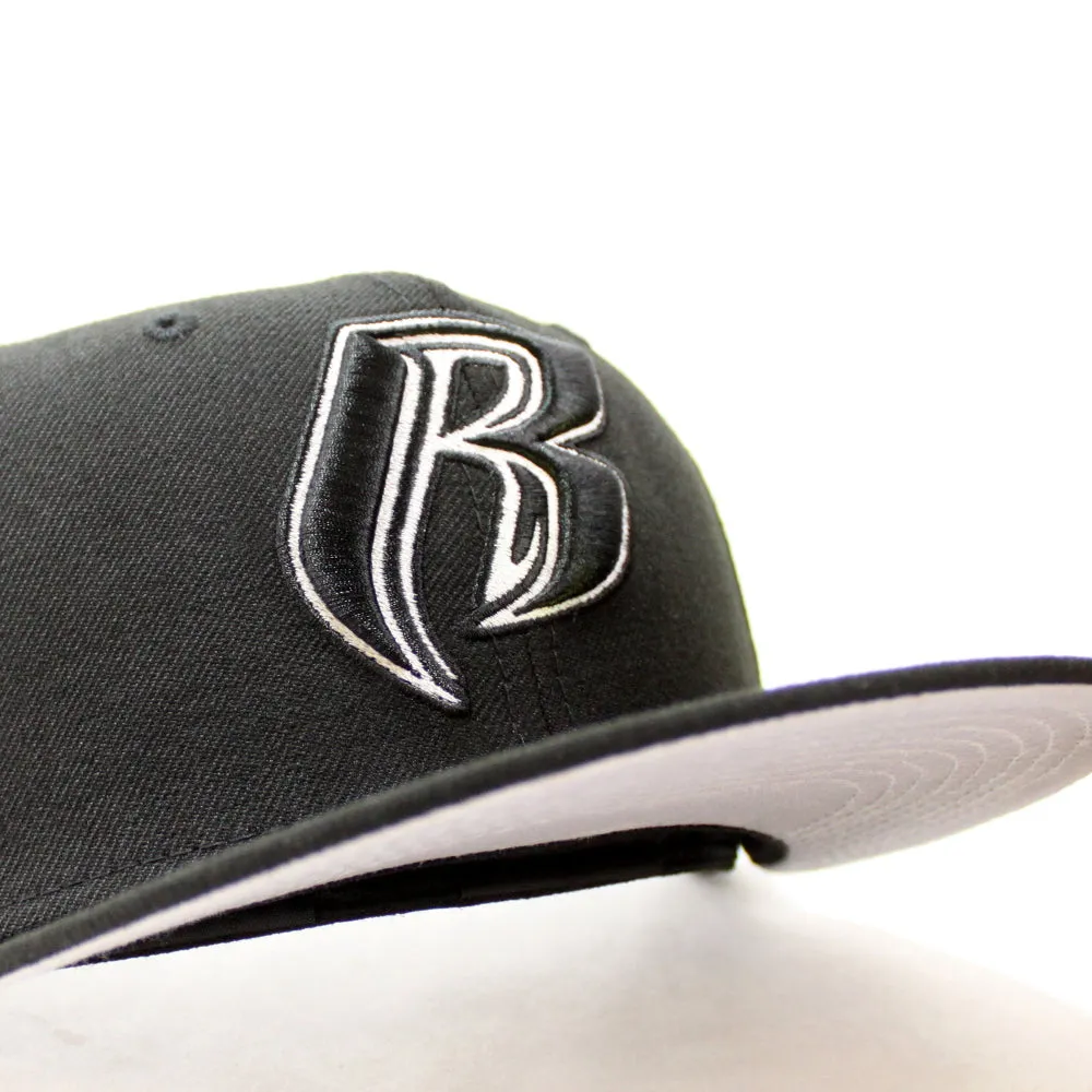 Ruff Ryders New Era 59Fifty Fitted Hat (Black Gray Under Brim)