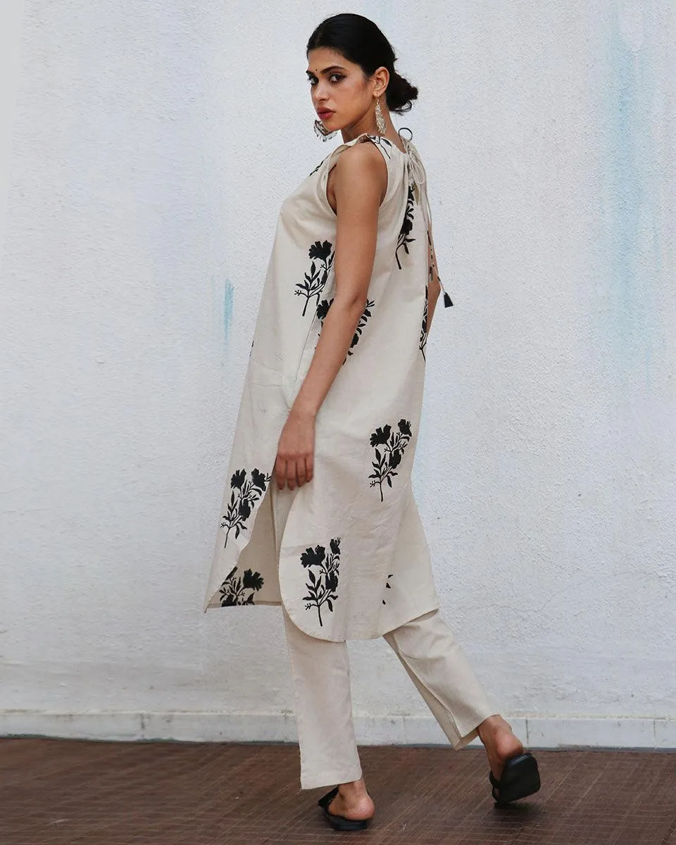 Rumi Blockprinted Cotton Kurta Set - NOMAD