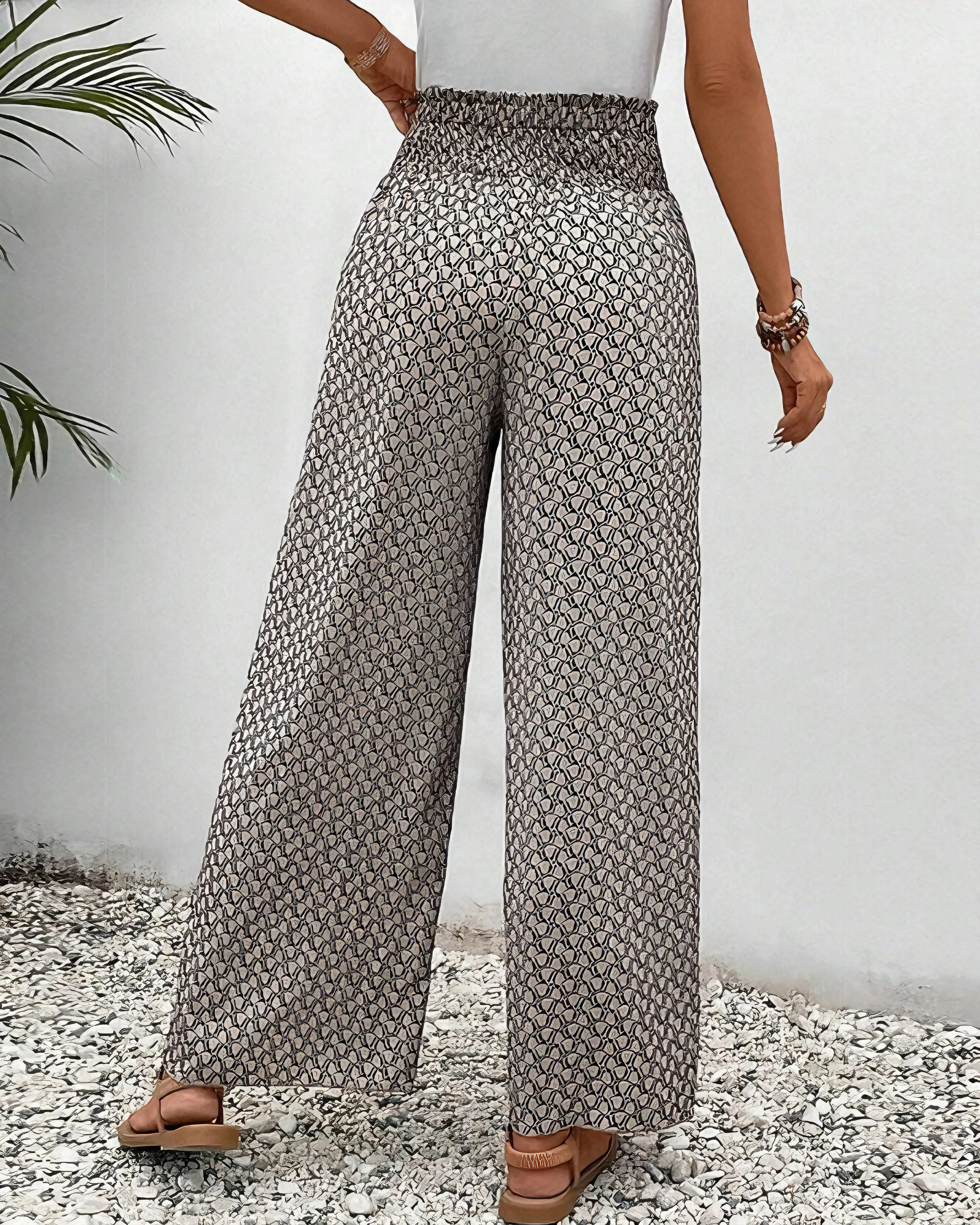 Sadie - Casual Wide Trousers