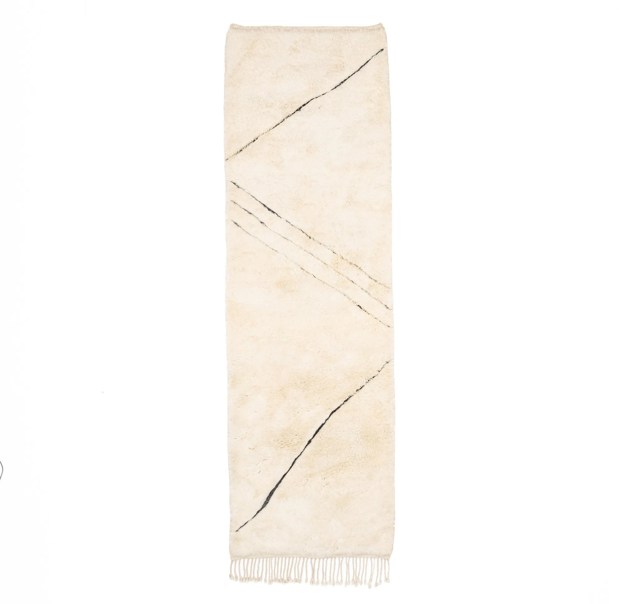 Samar - Luxury Shag Moroccan Runner Rug