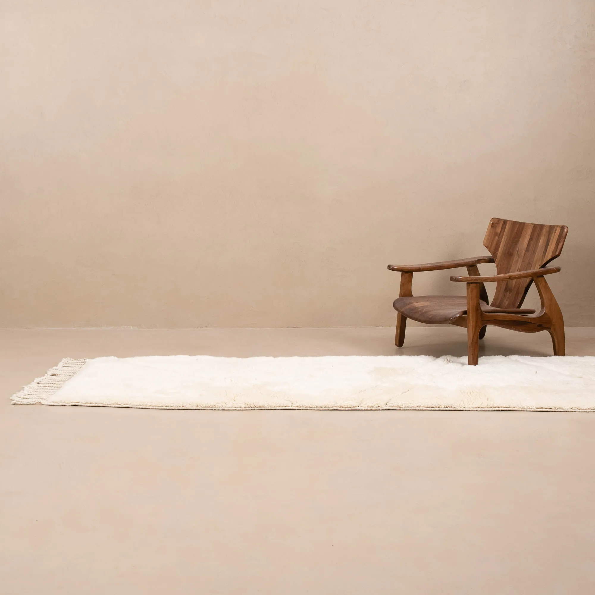 Samar - Luxury Shag Moroccan Runner Rug