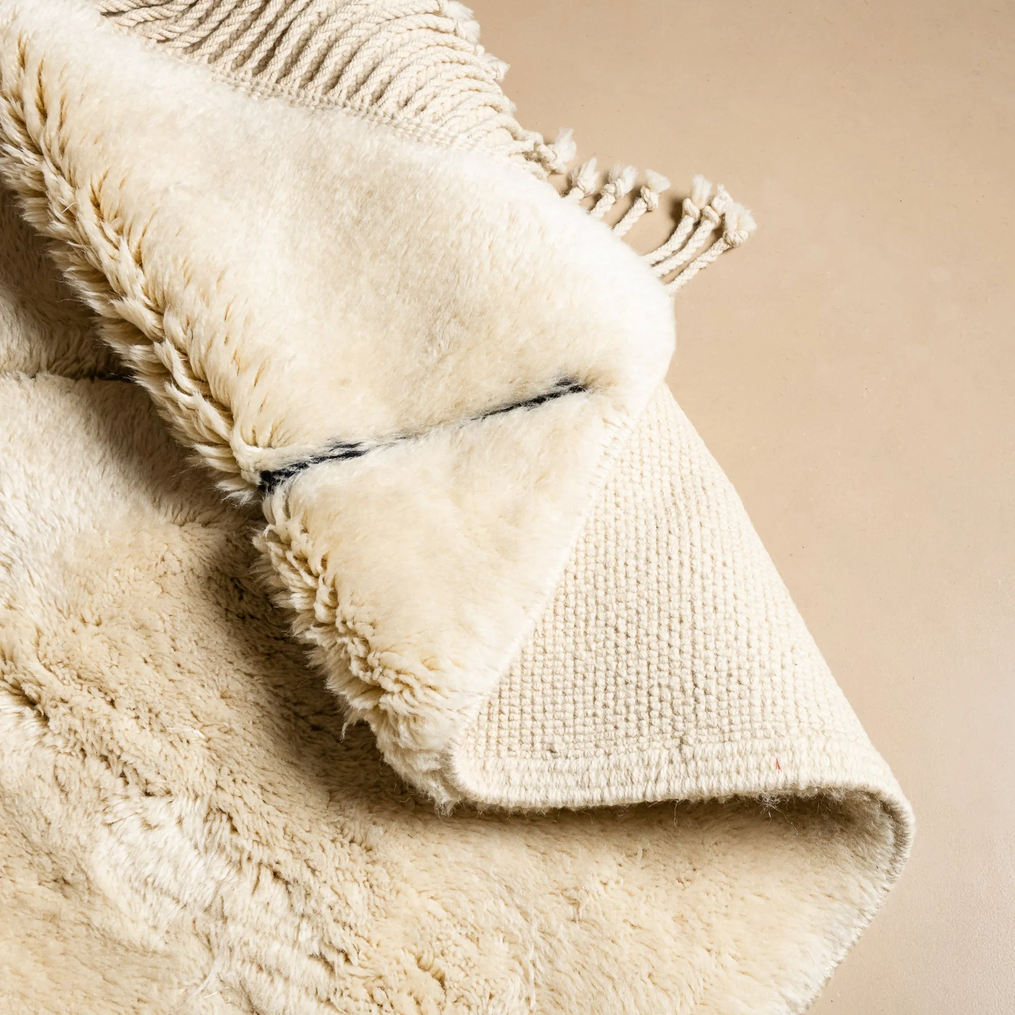 Samar - Luxury Shag Moroccan Runner Rug