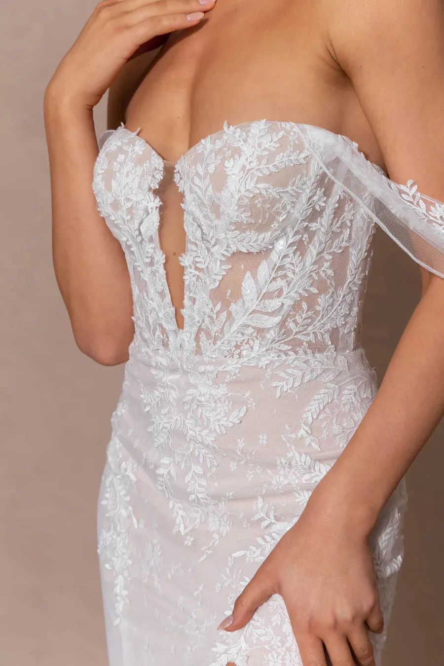 SAMPLE SALE: Evie Young, Ebony Gown