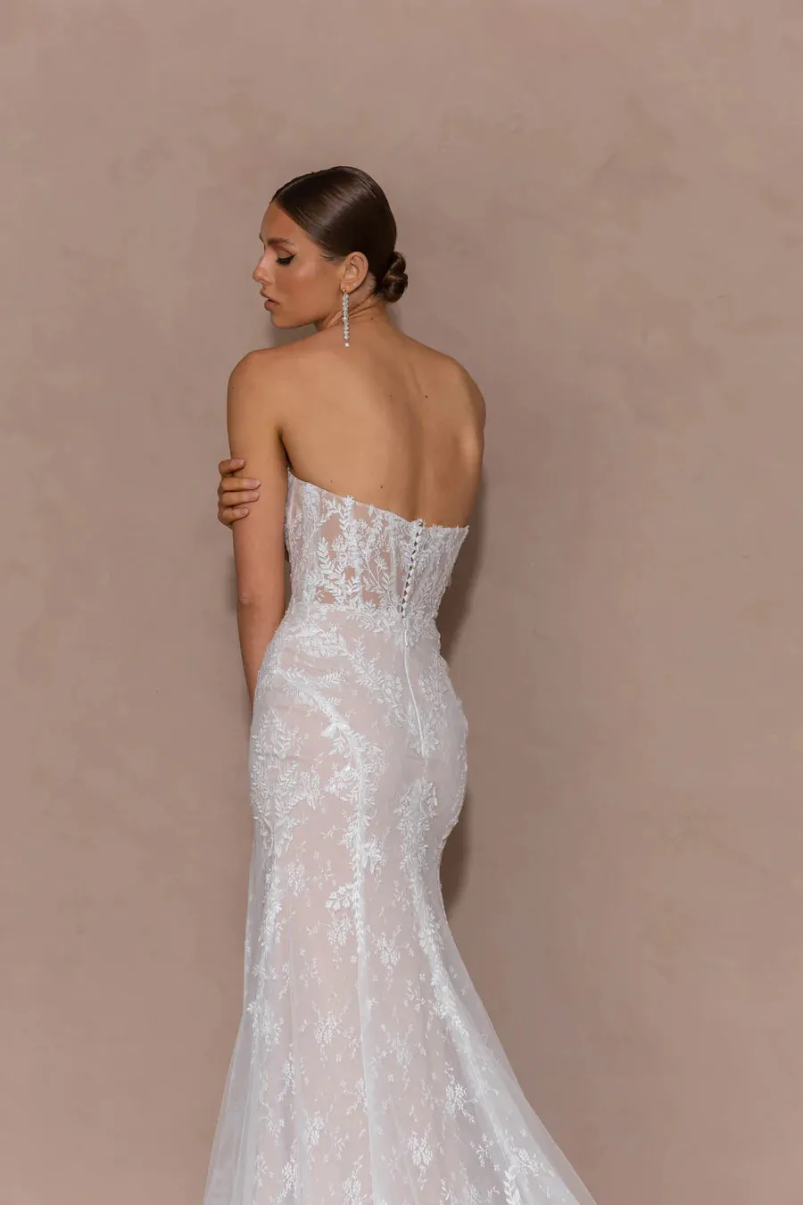 SAMPLE SALE: Evie Young, Ebony Gown