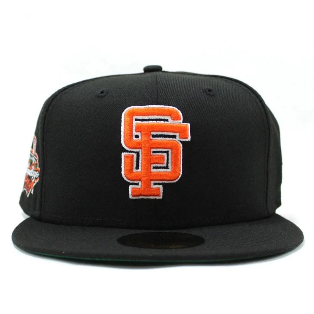 San Francisco Giants 1960 99 TELL IT GOODBYE New Era 59Fifty Fitted Hat (Black Green Under Brim)
