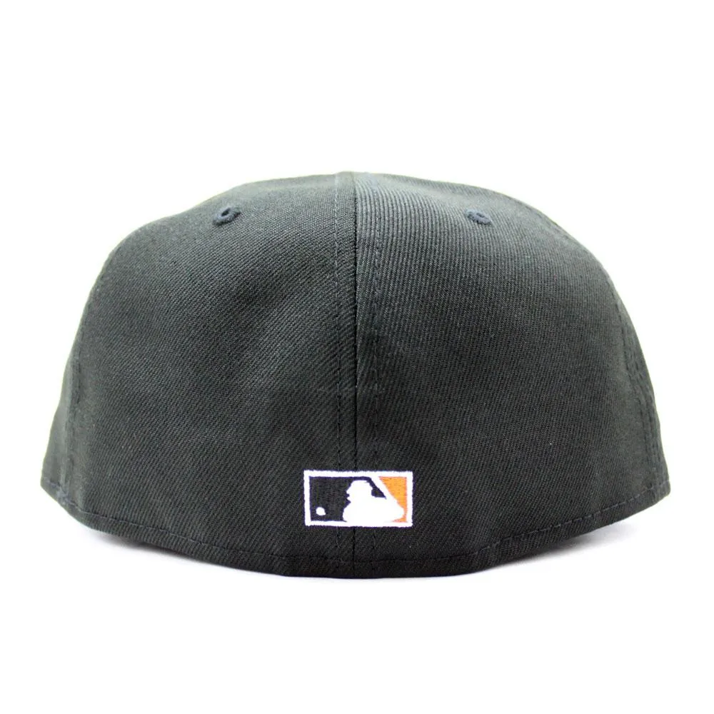 San Francisco Giants 1960 99 TELL IT GOODBYE New Era 59Fifty Fitted Hat (Black Green Under Brim)