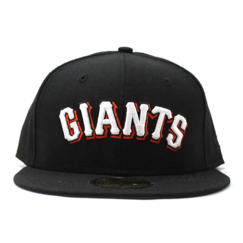 San Francisco Giants New Era 59Fifty Fitted Hat V2 (Black Gray Under Brim)