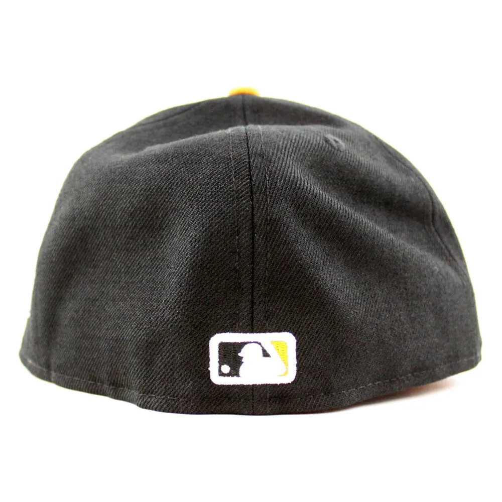 San Francisco Giants TIGERFILL  New Era 59Fifty Fitted Hat (Black Orange Under Brim)