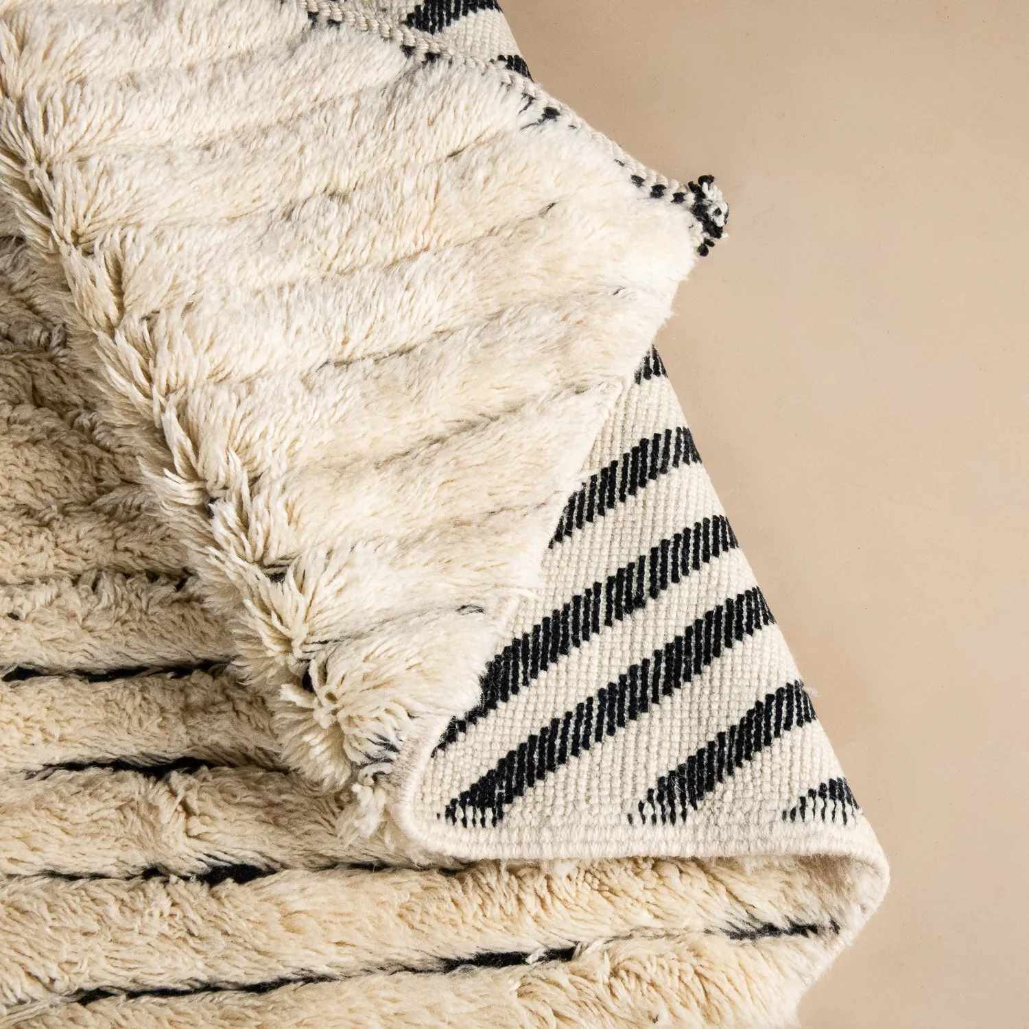 Sanae - Luxury Shag Moroccan Rug