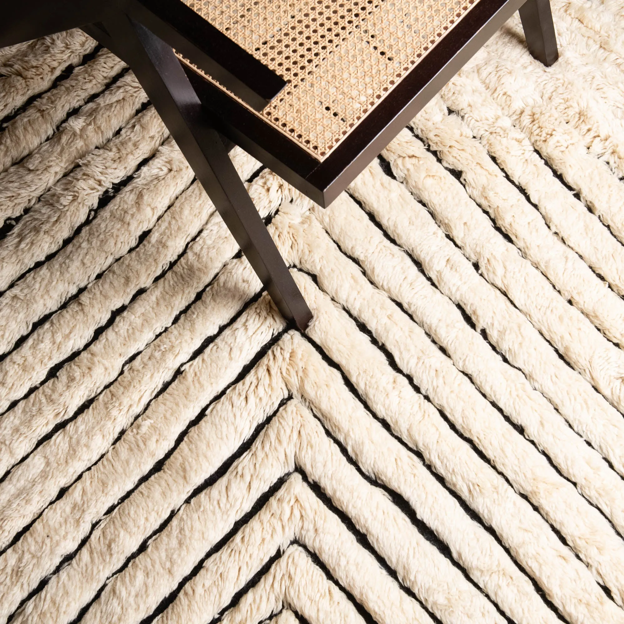 Sanae - Luxury Shag Moroccan Rug