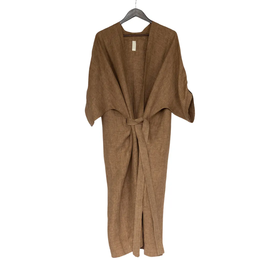 Sanctuary Handmade Linen Kimono - Terra