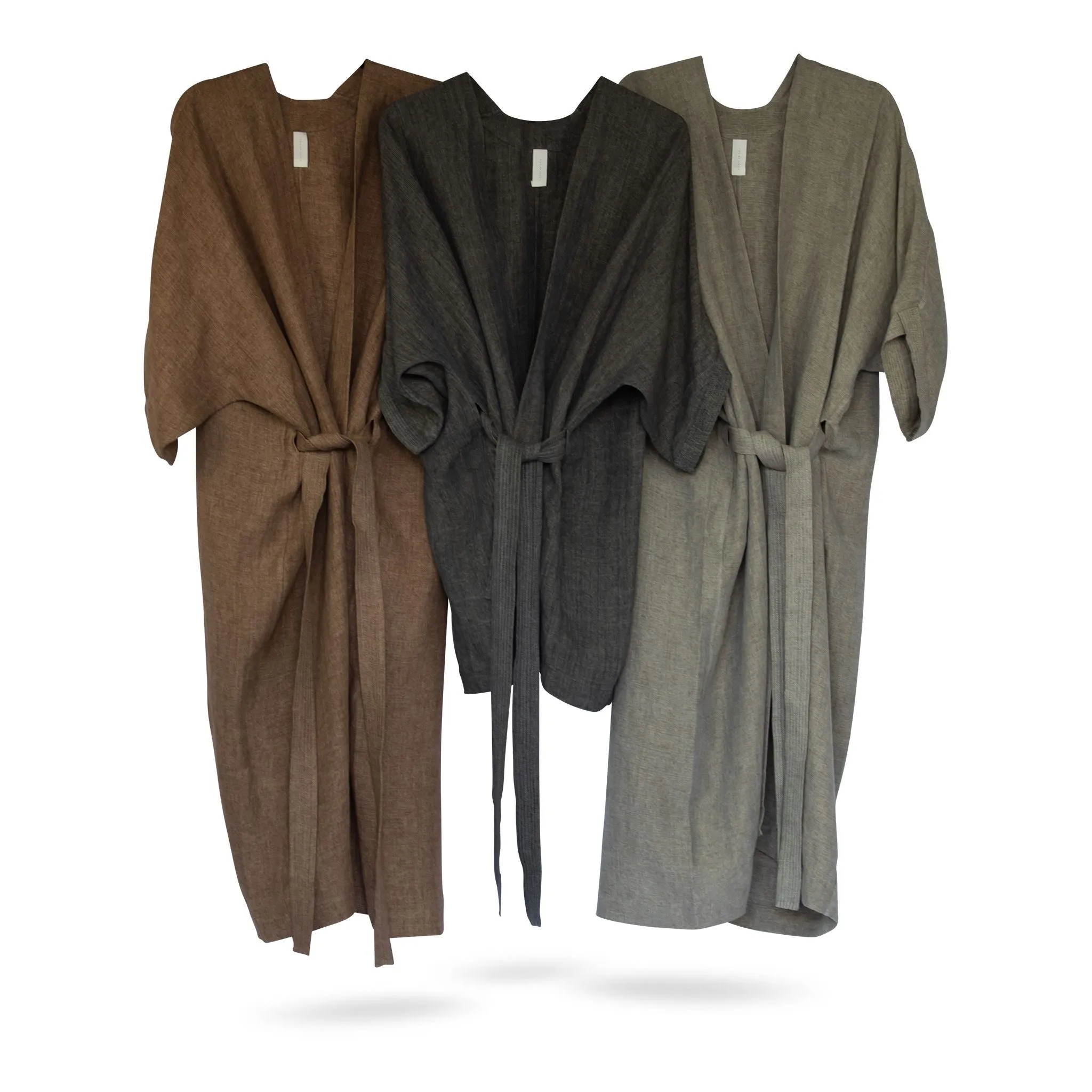 Sanctuary Handmade Linen Kimono - Terra