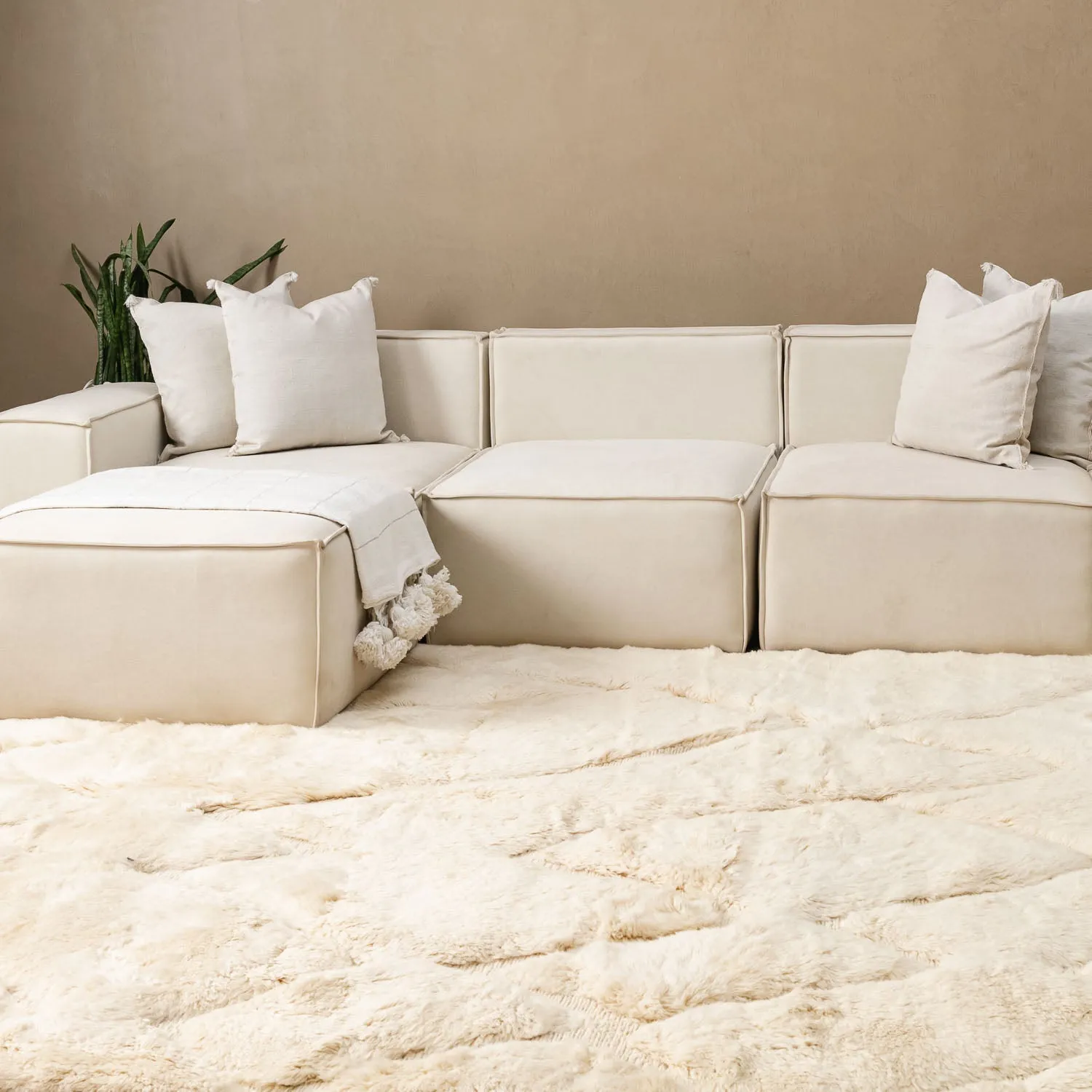 Sand hills - Luxury Shag Moroccan Rug