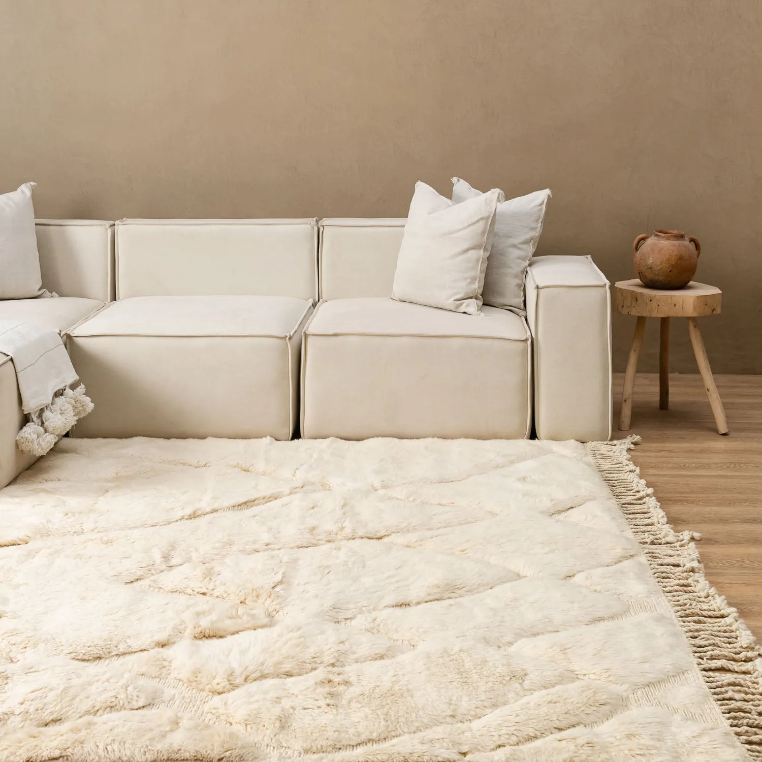 Sand hills - Luxury Shag Moroccan Rug
