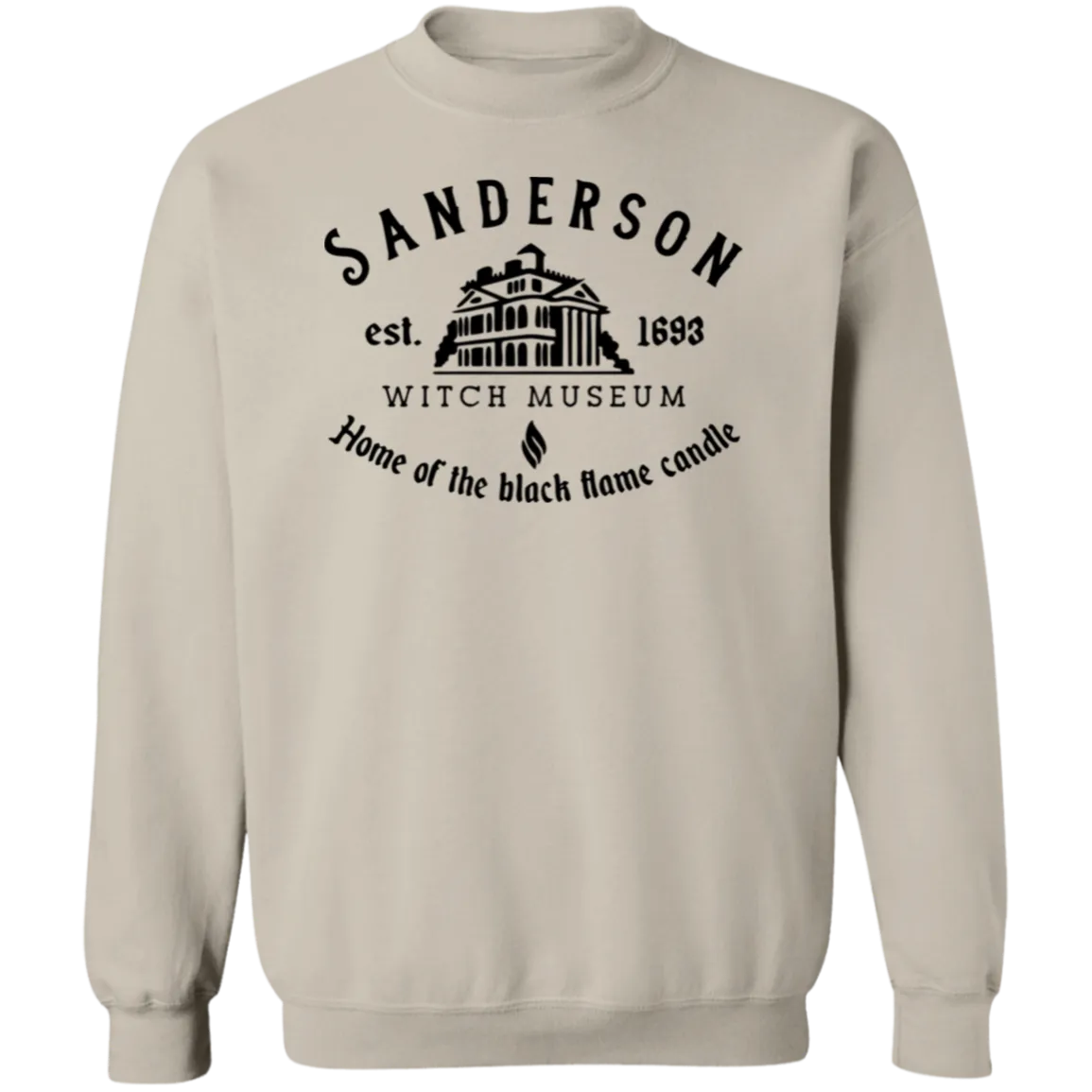 Sanderson Museum Hocus Pocus Crewneck Sweatshirt – Witchy Halloween Gildan Pullover