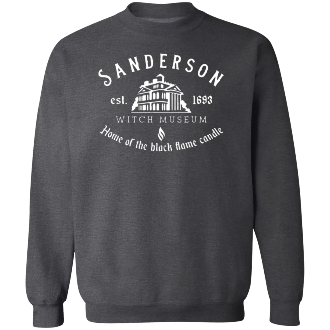 Sanderson Museum Hocus Pocus Crewneck Sweatshirt – Witchy Halloween Gildan Pullover