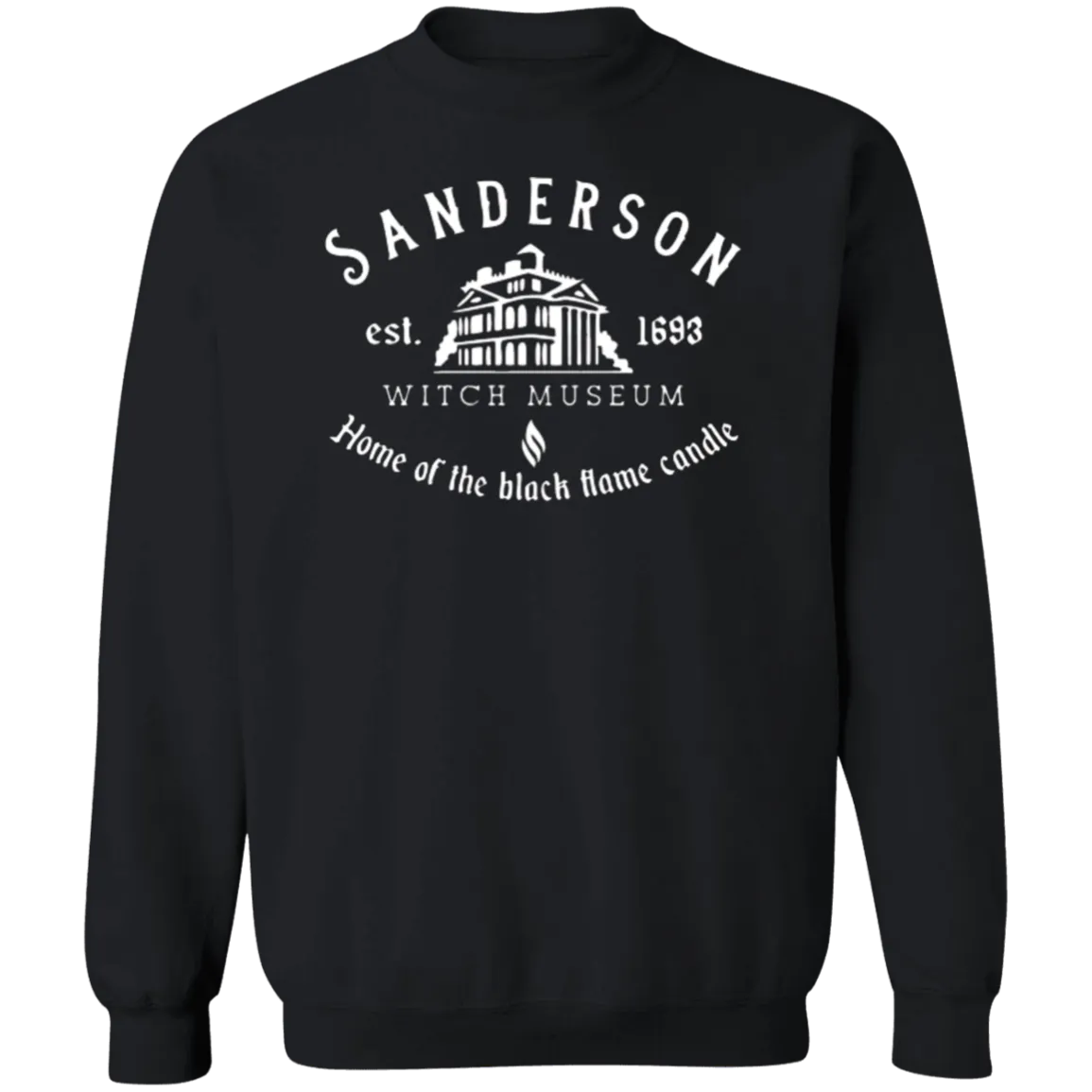 Sanderson Museum Hocus Pocus Crewneck Sweatshirt – Witchy Halloween Gildan Pullover