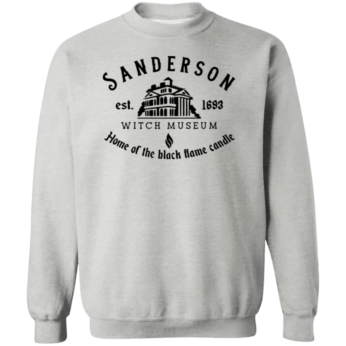 Sanderson Museum Hocus Pocus Crewneck Sweatshirt – Witchy Halloween Gildan Pullover