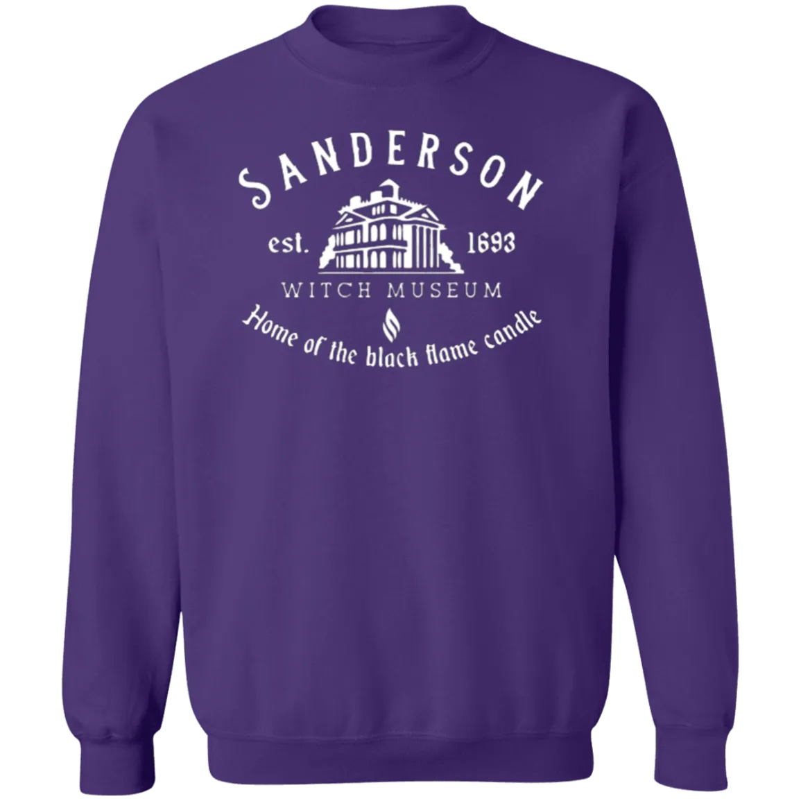 Sanderson Museum Hocus Pocus Crewneck Sweatshirt – Witchy Halloween Gildan Pullover