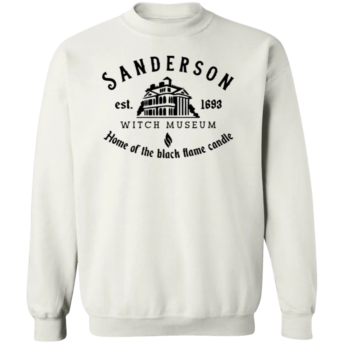Sanderson Museum Hocus Pocus Crewneck Sweatshirt – Witchy Halloween Gildan Pullover