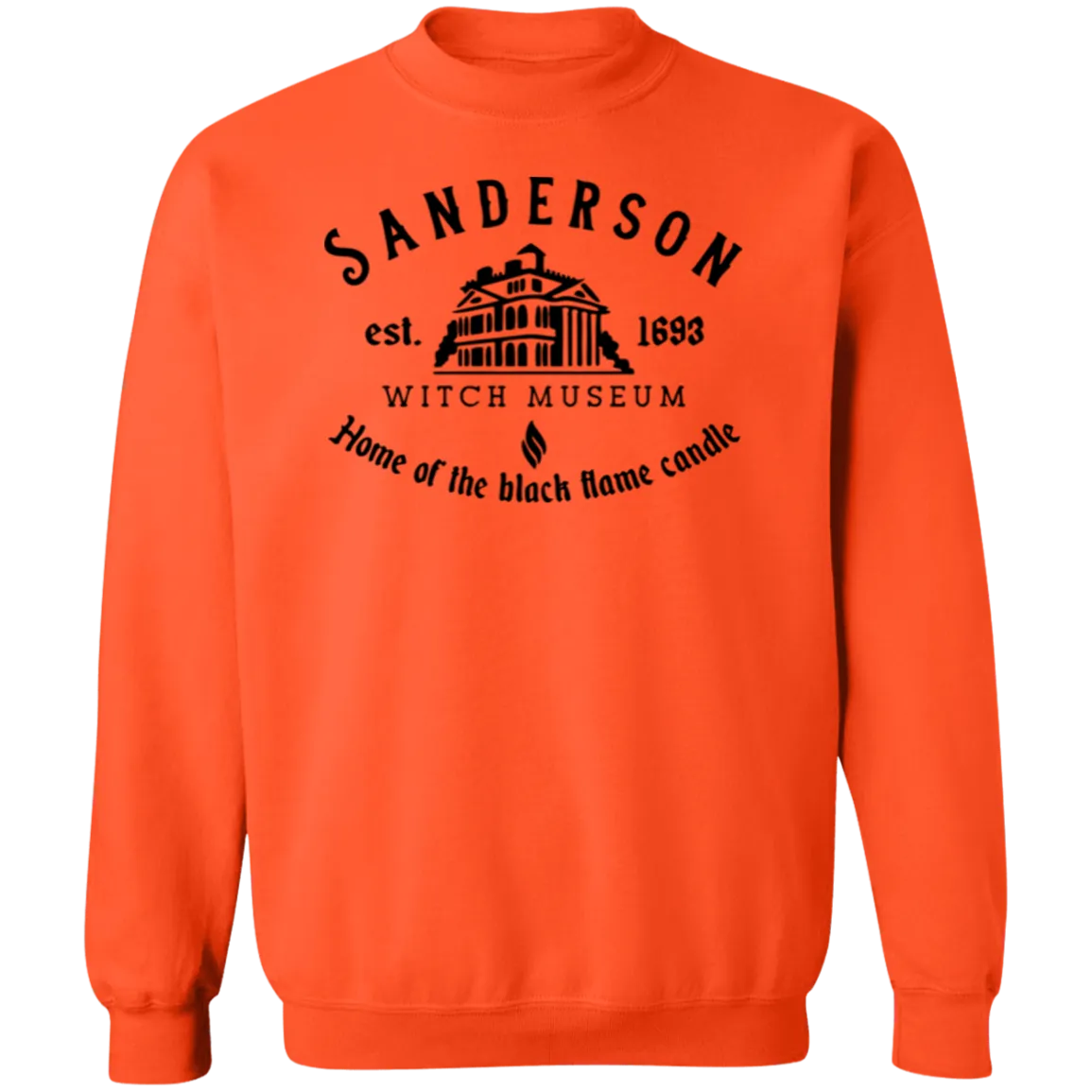 Sanderson Museum Hocus Pocus Crewneck Sweatshirt – Witchy Halloween Gildan Pullover