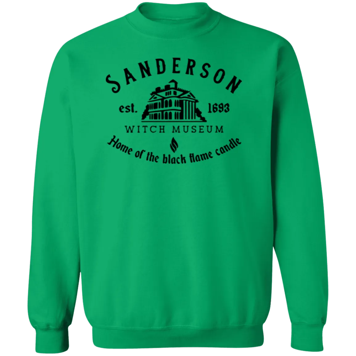 Sanderson Museum Hocus Pocus Crewneck Sweatshirt – Witchy Halloween Gildan Pullover