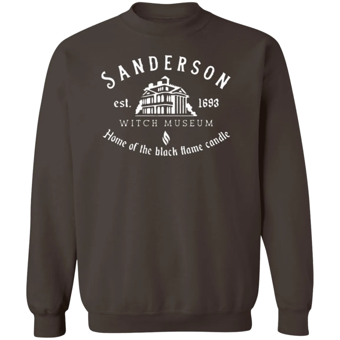 Sanderson Museum Hocus Pocus Crewneck Sweatshirt – Witchy Halloween Gildan Pullover