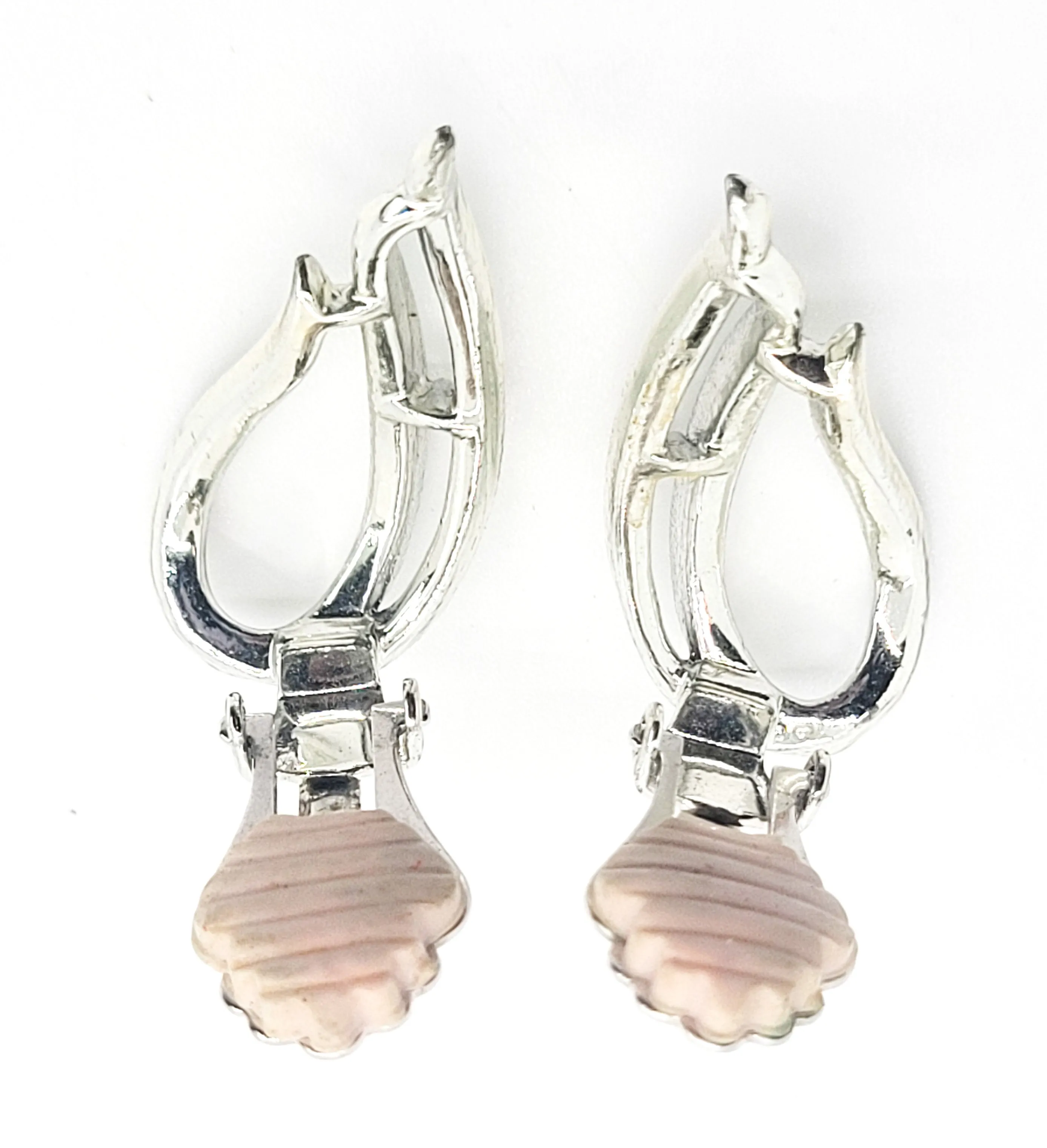 Sarah Coventry "Stunning" 1960's vintage silver toned clip on earrings