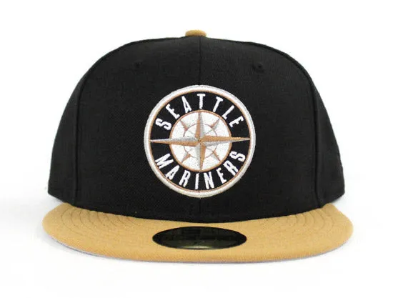 Seattle Mariners New Era 59Fifty Fitted Hat (Air Jordan XIII Low Chutney Gray Under Brim)