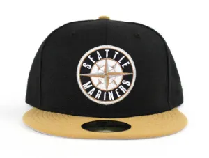 Seattle Mariners New Era 59Fifty Fitted Hat (Air Jordan XIII Low Chutney Gray Under Brim)