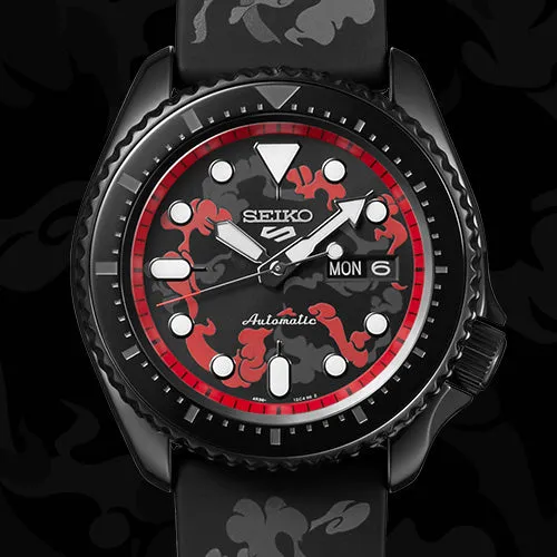 Seiko 5 Sports Street Style X ONE PIECE "Monkey D. Luffy" Automatic Limited Edition SRPH65K1