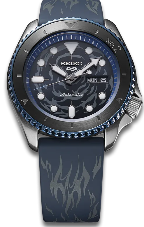 Seiko 5 Sports Street Style X ONE-PIECE Sabo Mechanical Automatic Limited Edition SRPH71