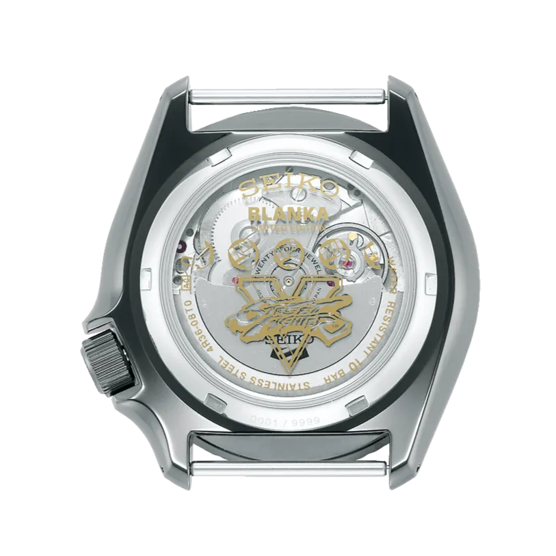 Seiko X Street Fighter V 5 Sports Mechanical Automatic Limited Edition "BLANKA" SRPF23
