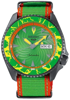 Seiko X Street Fighter V 5 Sports Mechanical Automatic Limited Edition "BLANKA" SRPF23