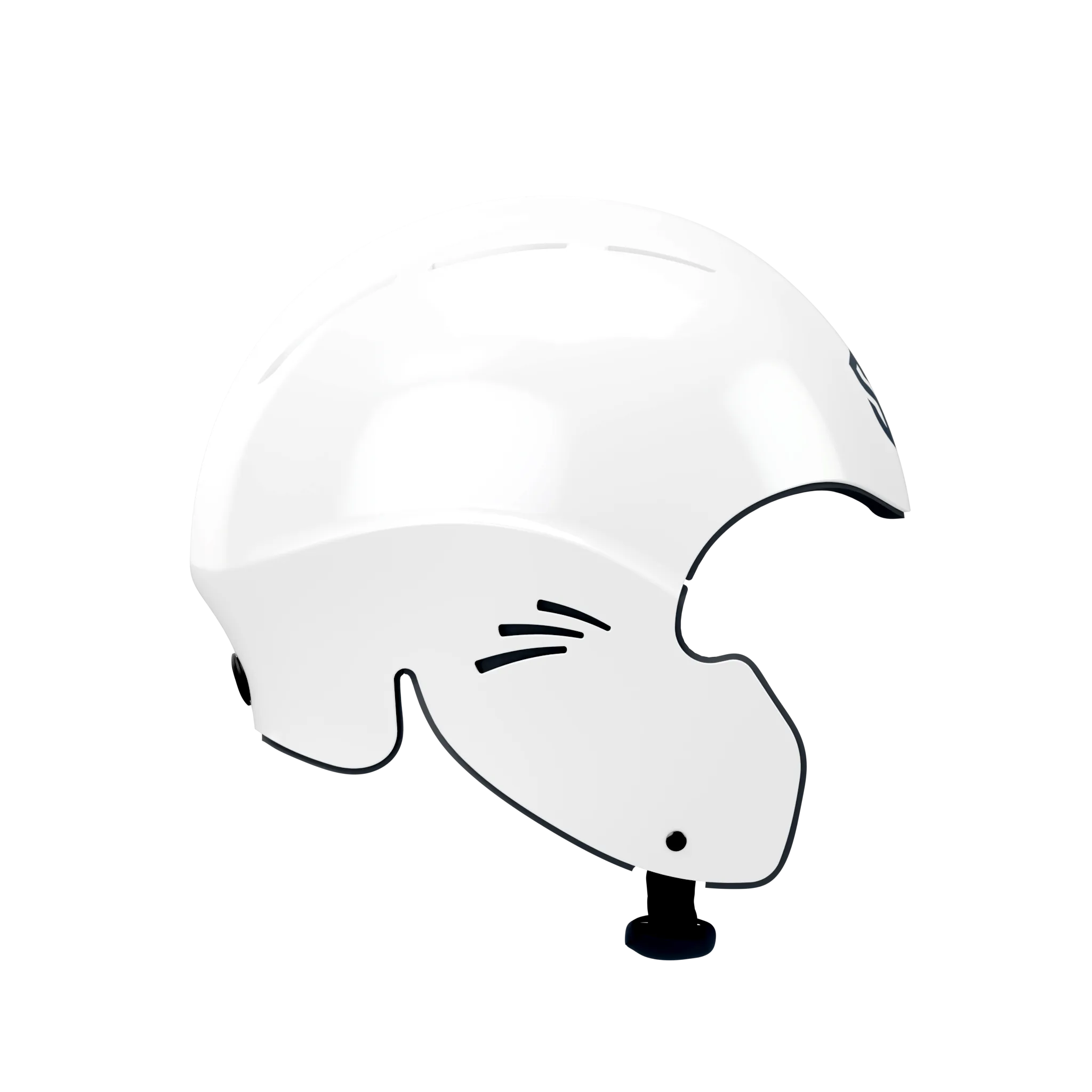 Simba Sentinel Surf Helmet - Pearl White